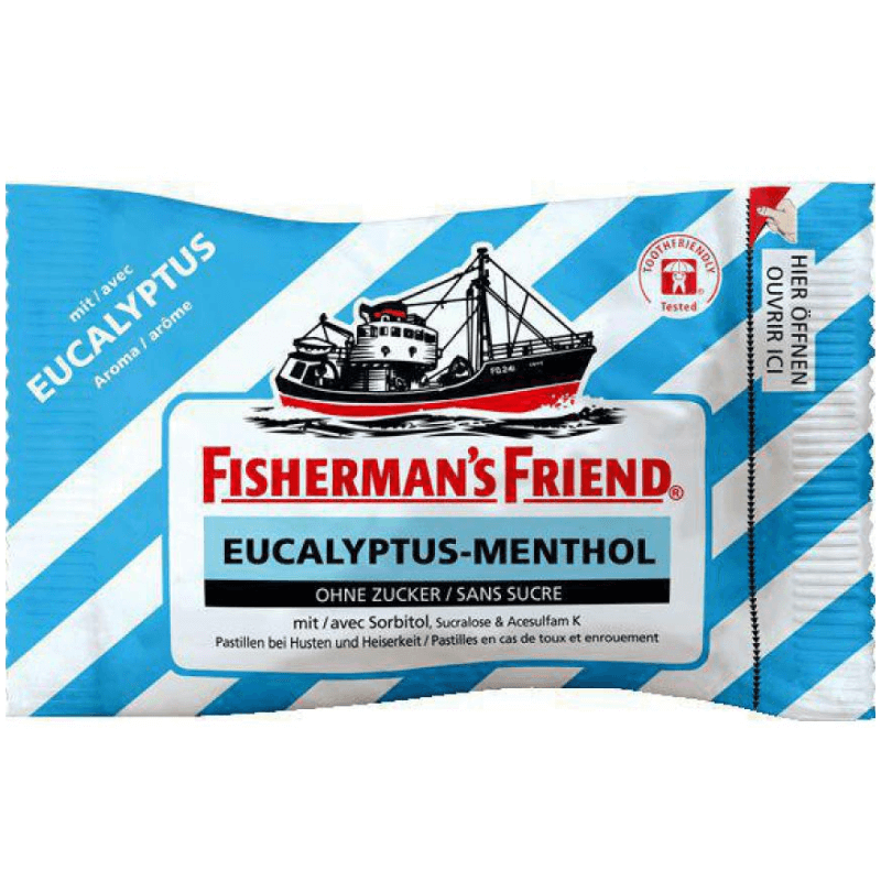 25G PAST.EUCAL/MENTHOL FISHERM