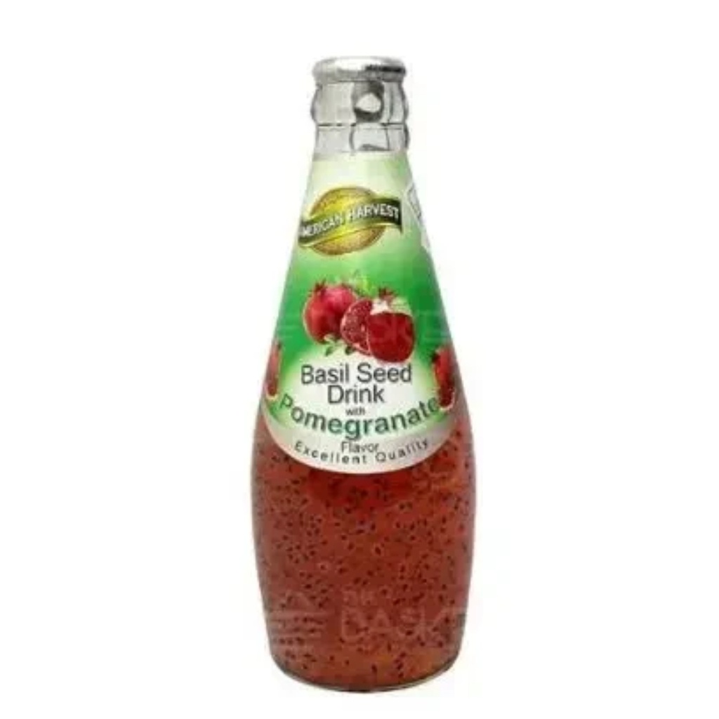 American Green BASIL SEED DRINKS APPLE 290ML