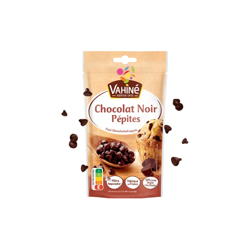 PÉPITES CHOCOLAT 100G VAHINÉ