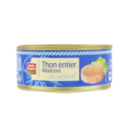 1/3 WHOLE NATURAL TUNA B.F