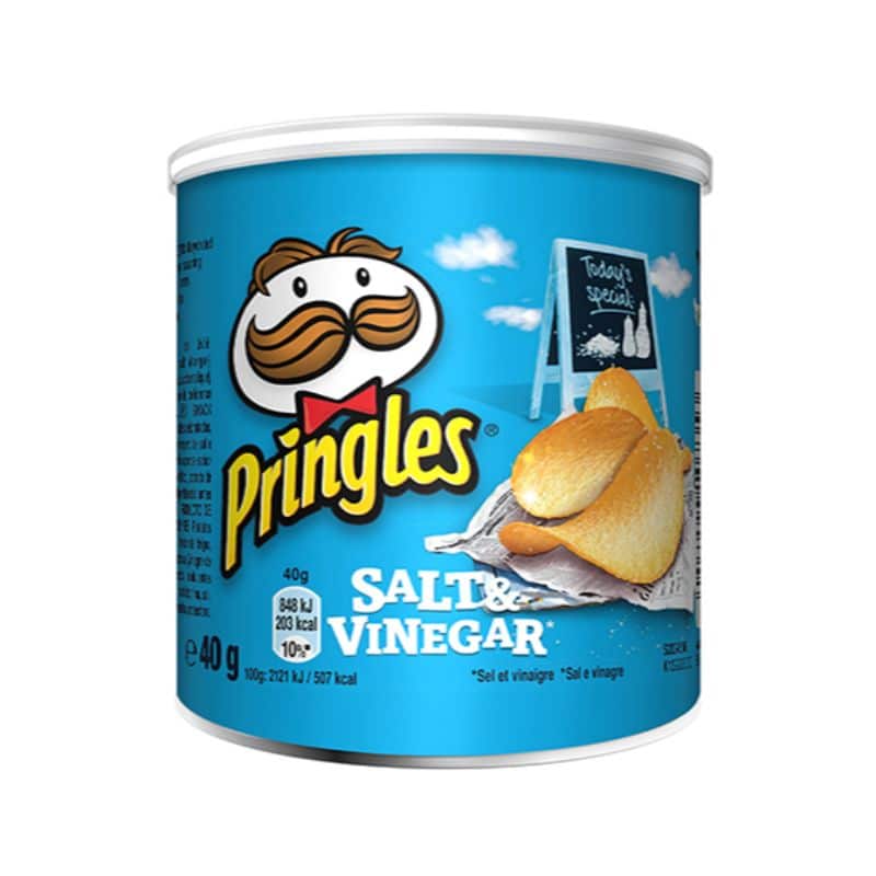 PRINGLES SEL & VINAIGRE 40G