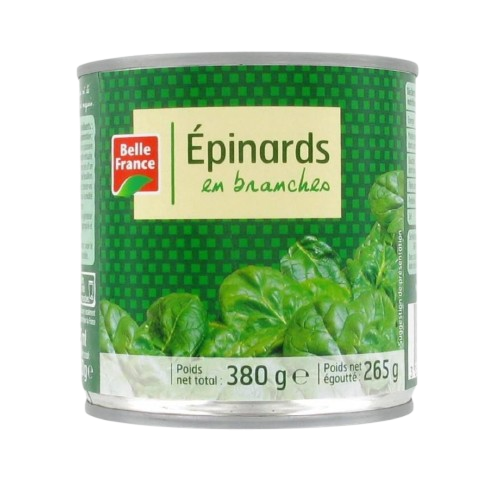 1/2 BRANCHED SPINACH B.F