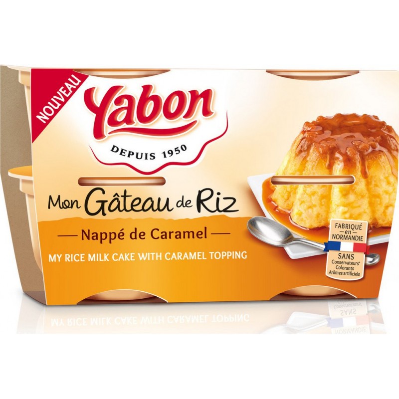 4X125G CARAMELLE RICE YABON RECIPE