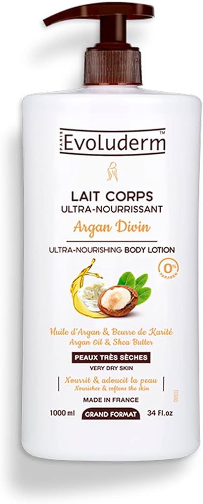 LAIT CORPS HUILE D ARGAN BEURE DE CARITE 1000ML