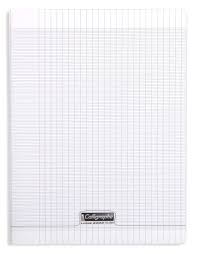 CAHIER CALLIGRAPHE 96 PAGE PLASTIQUE