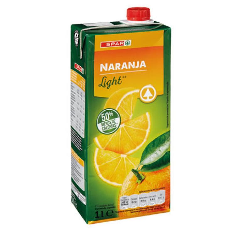 SPAR NARANJA LIFGHT 1L