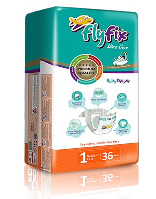 FLYFIX ULTRA CARE N4 7-18KG 50PCS
