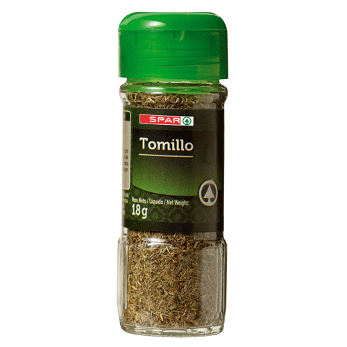 SPAR TOMILLO EN HOJAS 18G
