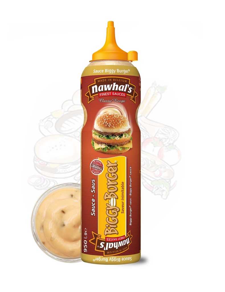 NAWHALS GIGGY BURGER SAUCE 950G