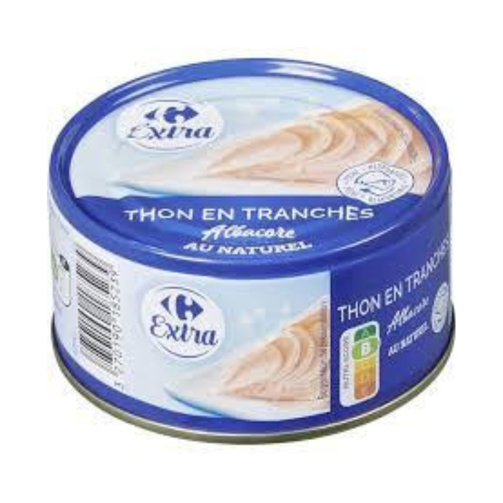 1/4 NATURAL ALBACORE TUNA SLICED CRF