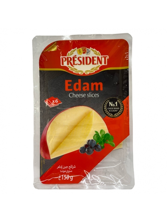 PRESIDENT EDAM PORTIONS 225G