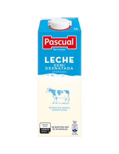 PASCUAL LECHE DEMI ECREME 1L