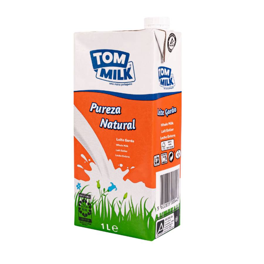 TOM MILK LAIT ENTIER 1L
