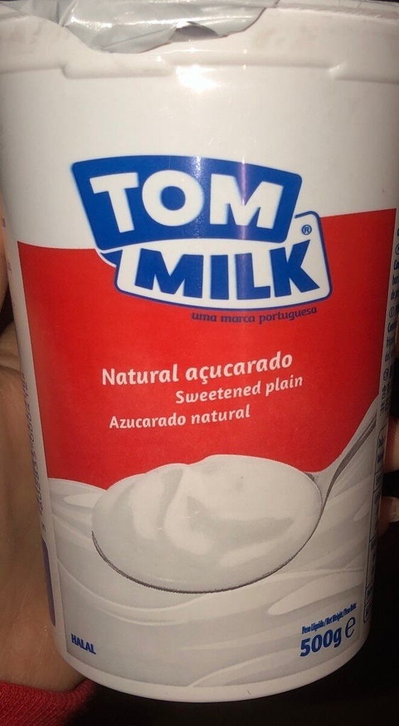 TOM MILK NATURE SUCRE 500G