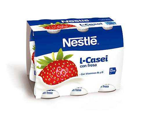 نستله L.Casei فراولة 6X100 غ