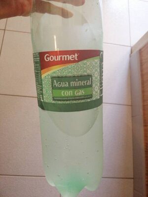 GOURMET EAU  MINERAL CON GAS 1.5L