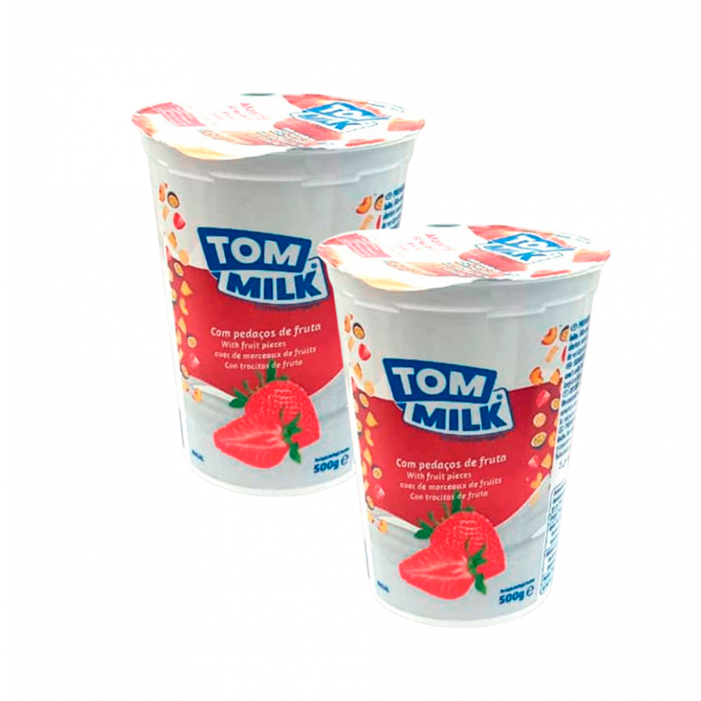TOM MILK FRESA 125G
