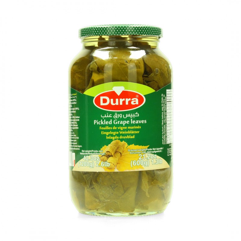 DURRA PICKED GRAPE LEAVES 600G