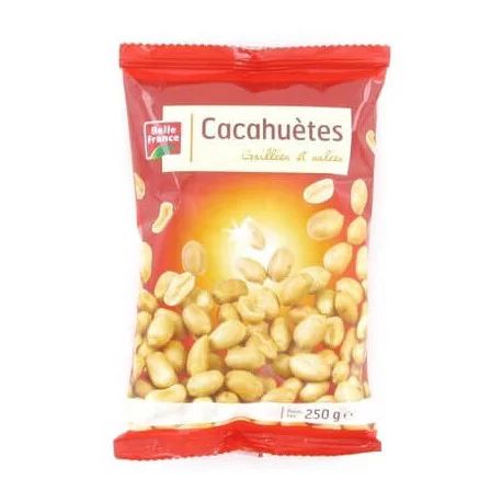 فول سوداني محمص ومملح، كيس 250 جرام B.F