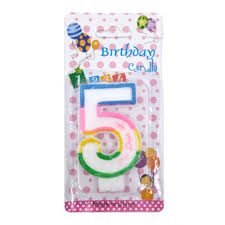 Birthday Candle (1234)