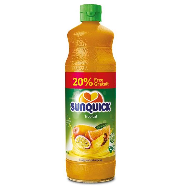 SUNQUICK TROPICAL 840ML