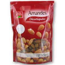 AMANDES DECORTIQUEES SANS SEL BELLE FRANCE