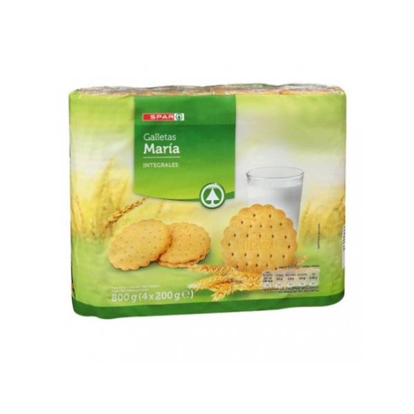 SPAR COOKIES INTEGRAUX 800G