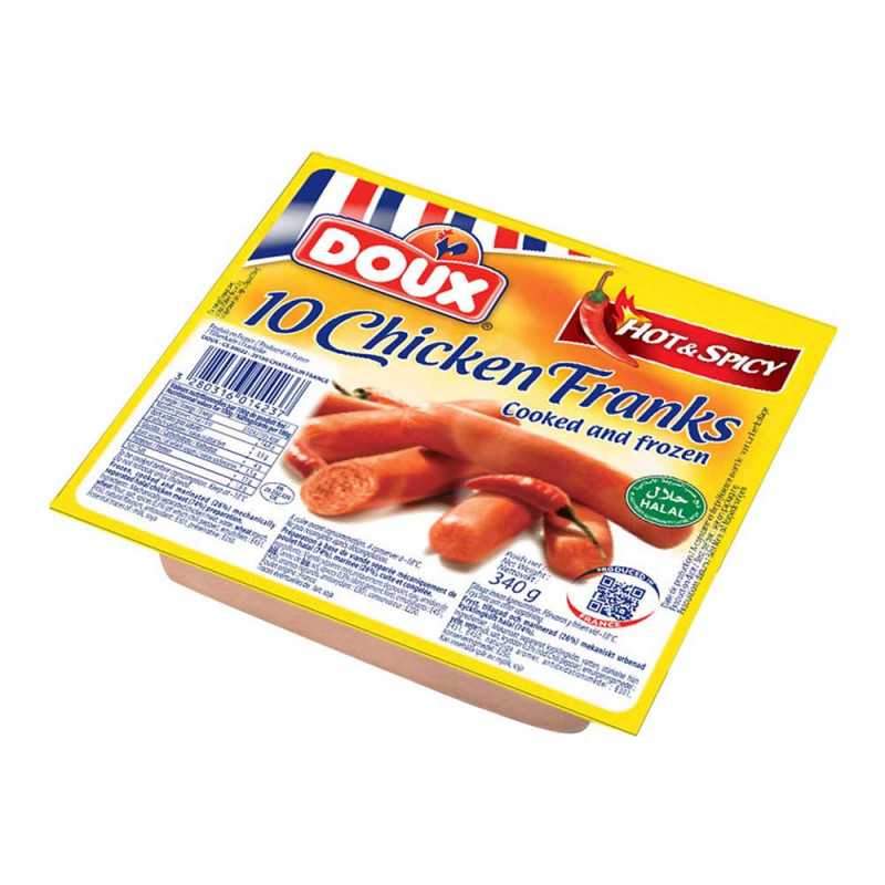 EL MAZRAA SOUCISSE DE POULET 340G