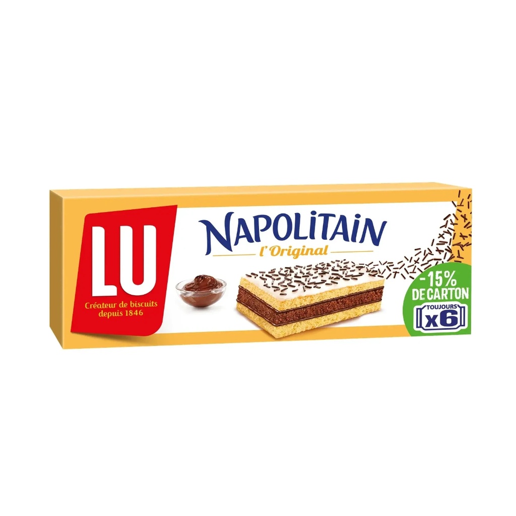 180G GATEAU AU CHOCOLAT NAPOLITAIN LU