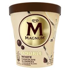 MAGNUM DOUBLE WHITE CHOCOLATE 330G