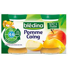 P.4 POMME COING 130G BLED