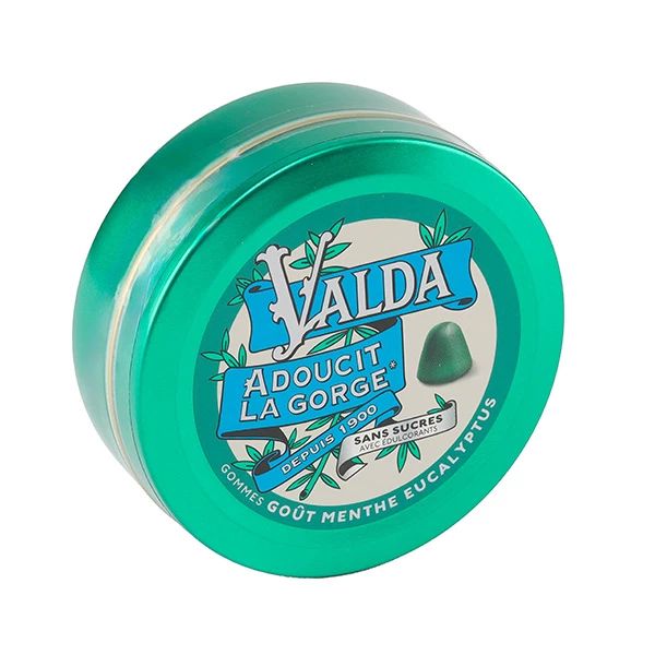 PASTILLES VALDA CLASSIQUE BIO 30PCS SANS SUCRE