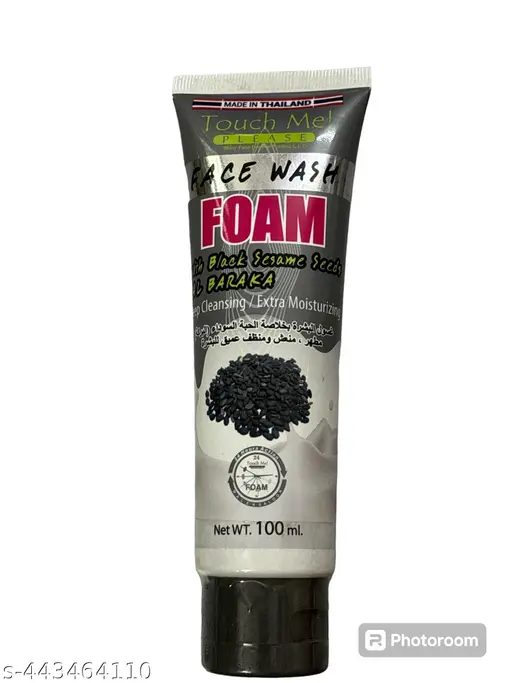 TOUCH ME FACE WASH FOAM BLACK SEASAME 100ML