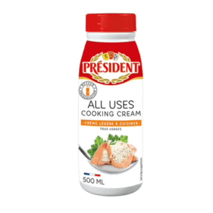 PRESIDENT FULL CREAM 500ML