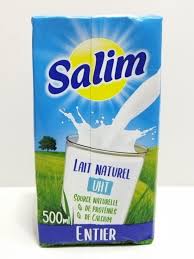 SALIM LAIT NATUREL ENTIER 0.5L