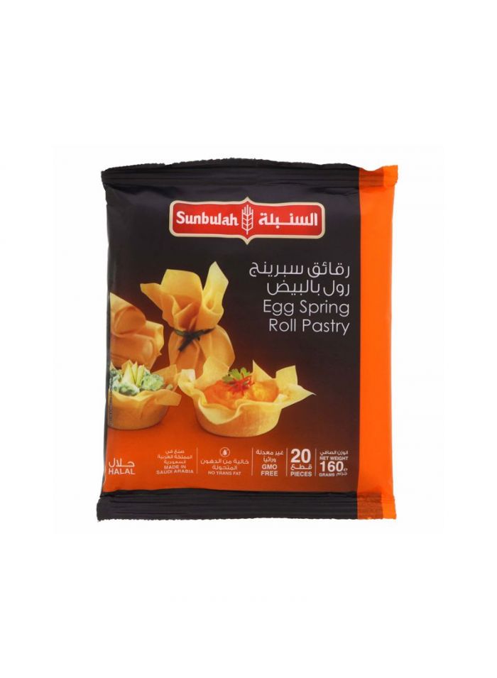 SUNBULAH EGG SPRING ROLL PASTRY 160G