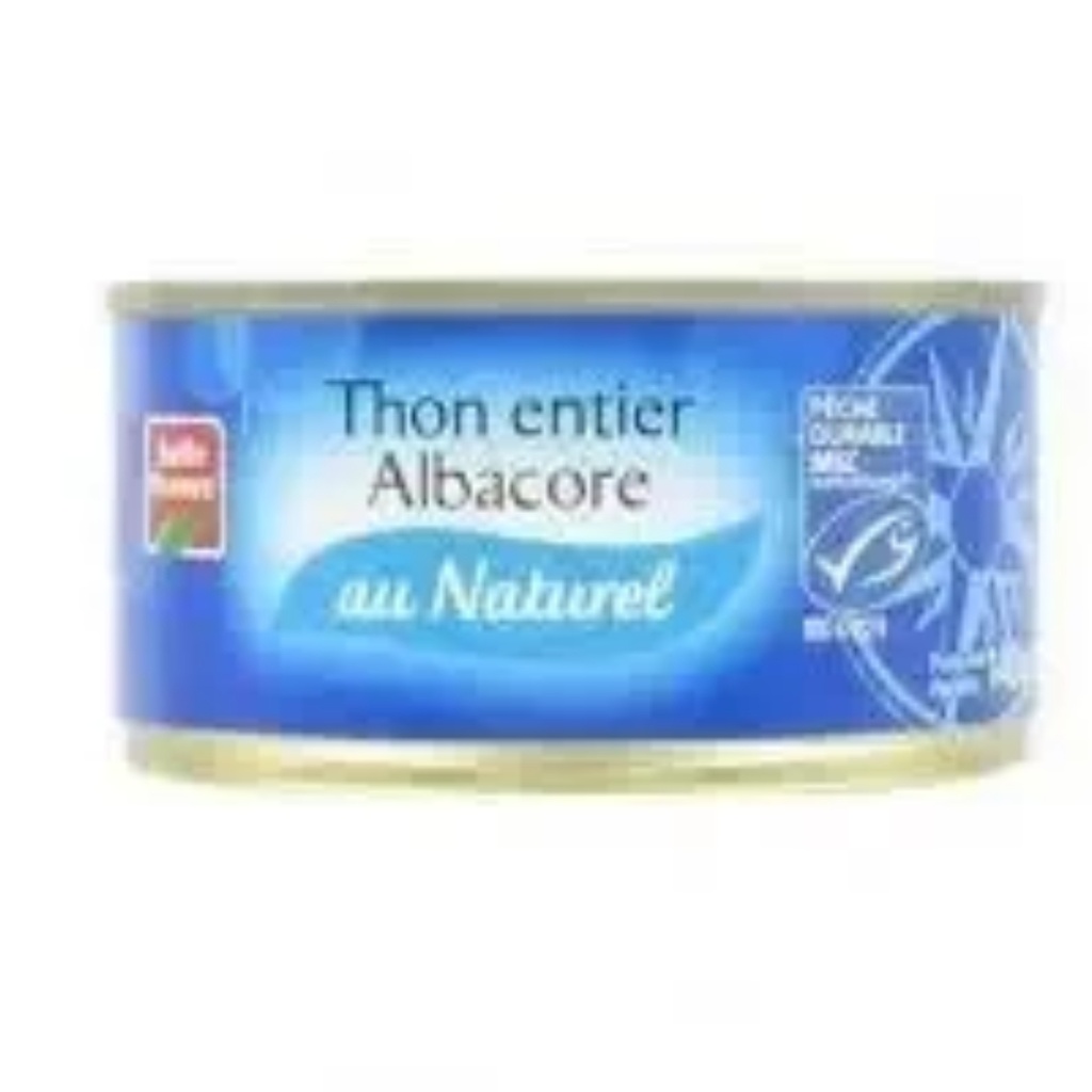 1/4 THON ENTIER NATUREL  B.F