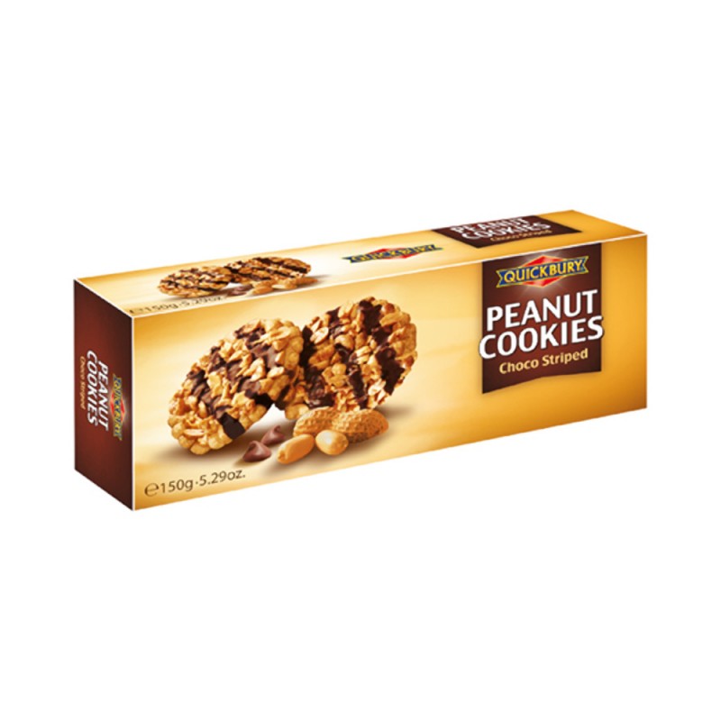 BISCUITS CACAHUÈTES CHOCOLAT 150G