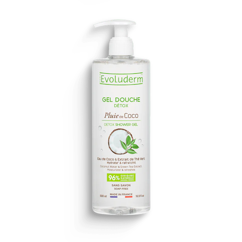 EVOLUDERM COCONUT RAIN SHOWER GEL 500ML