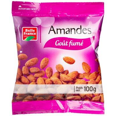 SALTED SMOKED ALMONDS 100G BELLE FRANCE
