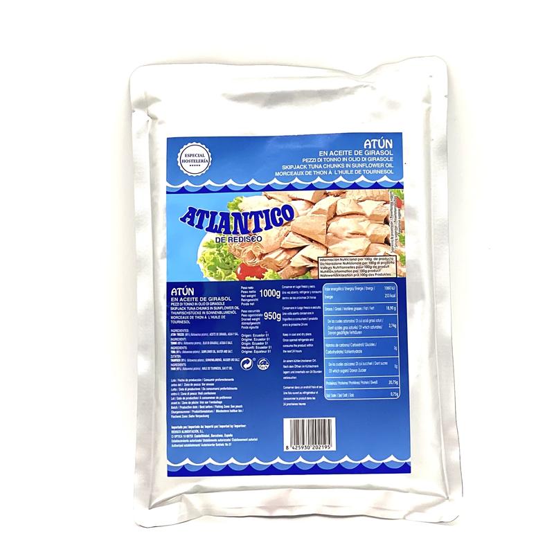 ATLANTICA ATUN ACEITE DE GIRASOL 80G