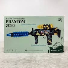 PISTOLET JEUX ENFANT MUSICAL ÉLECTRIQUE PHANTOM SÉRIE 2050
