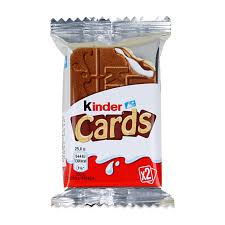 KINDER CAREDS T2 25.6G
