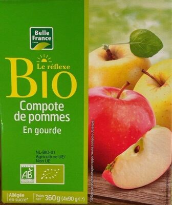 GOURD.POMME BIO 4X90G B.F