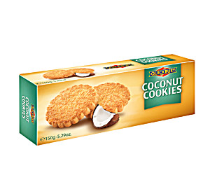 BISCUITS À LA NOIX DE COCO SANS SUCRE QUICKBURY 130G