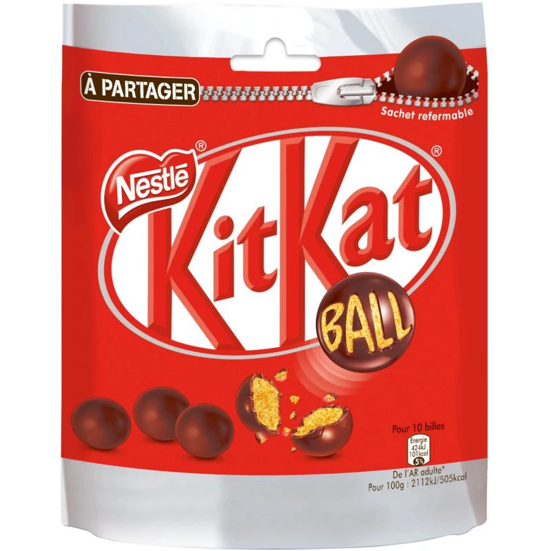 POCHON KIT KAT BALL CHOC 250G