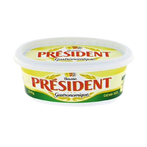 PRESIDENT DEMI SEL 250GR