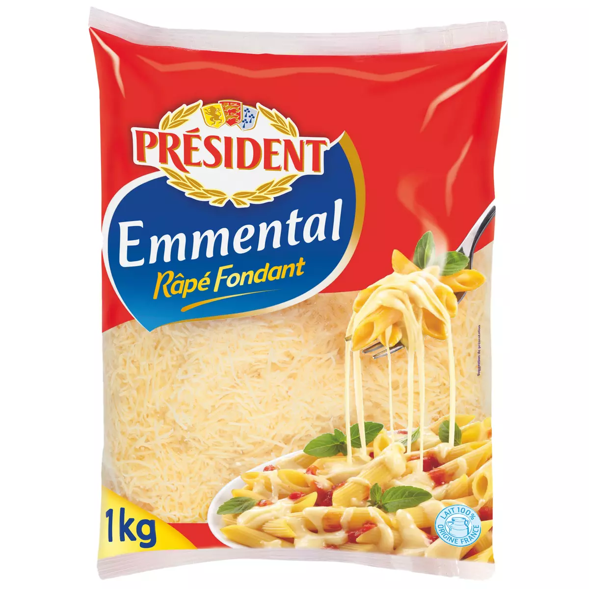 PRESIDENT EMENTAL RAPE FONDANT 1KG