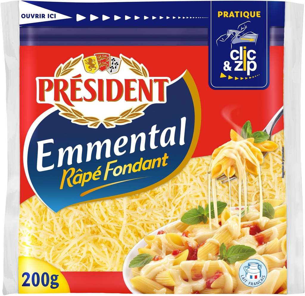 PRESIDENT EMENTAL RAPE FONDANT 200G