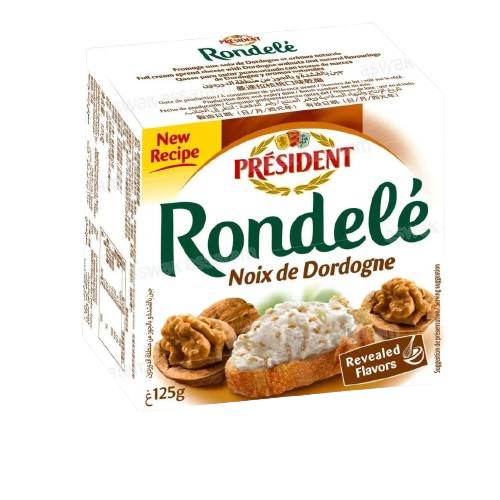 PRESIDENT RONDLE AUX NOIX 125g